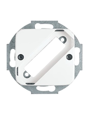 2549-214^POKRYWA Z PIERŚCIENIEM NOŚNYM DO 25-PINOWEGO GNIAZDA SUBMINIATUROWEGO TYPU D. -REFLEX-BIAŁY ALPEJSKI