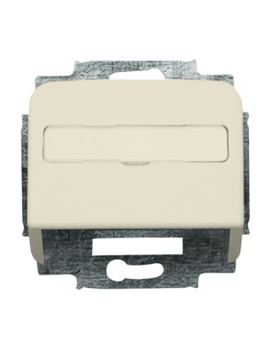 1758-212^POKRYWA Z PIERŚCIENIEM NOŚNYM DO ZŁĄCZ TELEINFORMATYCZNYCH. -BUSCH-DURO-KOŚĆ SŁONIOWA