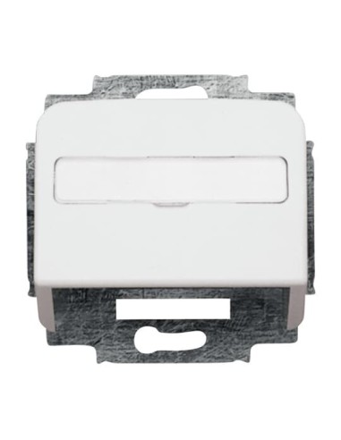 1758-214^POKRYWA Z PIERŚCIENIEM NOŚNYM DO ZŁĄCZ TELEINFORMATYCZNYCH. -REFLEX-BIAŁY ALPEJSKI