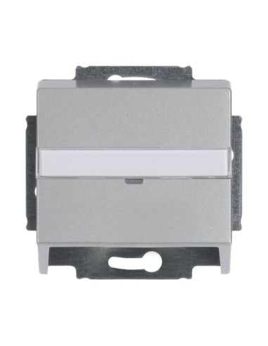 1758-83^POKRYWA Z PIERŚCIENIEM NOŚNYM DO ZŁĄCZ TELEINFORMATYCZNYCH. -FUTURE-ALUMINIOWO SREBRNY