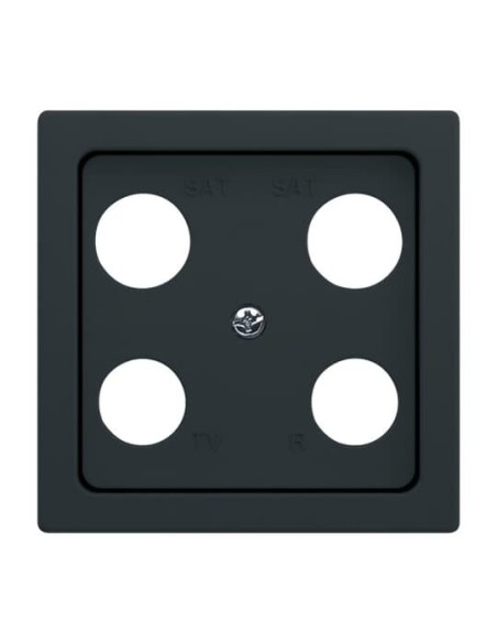 1743-04-81^POKRYWA 50 X 50 MM DO POCZWÓRNYCH GNIAZD ANTENOWYCH