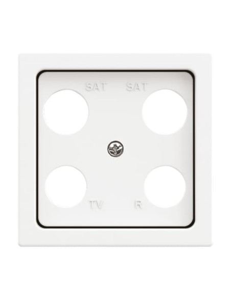 1743-04-84^POKRYWA 50 X 50 MM DO POCZWÓRNYCH GNIAZD ANTENOWYCH