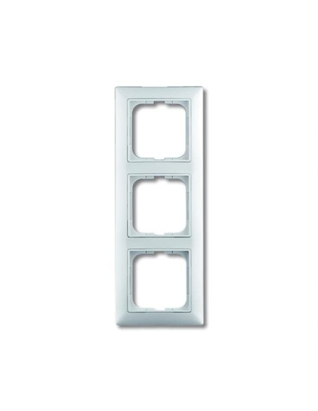 2513-92-507^RAMKA 3-KROTNA Z PIERŚCIENIEM DEKORACYJNYM PIONOWYPOZIOMY Basic55 kremowy