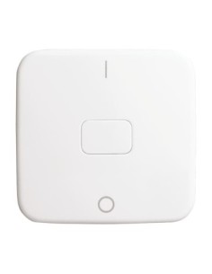 2502-214^KLAWISZ POJ. 2-BIEGUNOWY 3-BIEGUNOWY Z SYMBOLEM NEUTRALNYM I Z NADRUKIEM. -REFLEX-BIAŁY ALPEJSKI