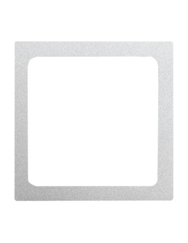 1716-83^POKRYWA DO OZNACZANIA ŚWIETLNEGO P T INFO-LIGHT -FUTURE-ALUMINIOWO SREBRNY