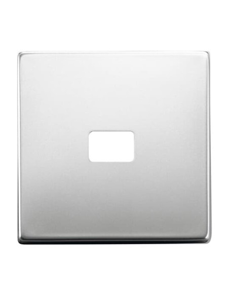 1720-866^KLAWISZ OTWÓR NA CZERWONE OKIENKO WŁĄCZNIKA POCIĄGANEGO -PURE-STAL SZLACHETNA