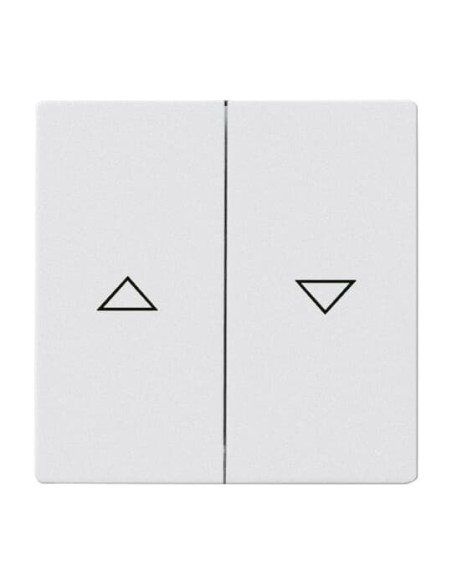 1785 JA-83^KLAWISZ Z NADRUKIEM DO WYŁĄCZNIKA PRZYCISKU ŻALUZJOWEGO. -FUTURE-ALUMINIOWO SREBRNY