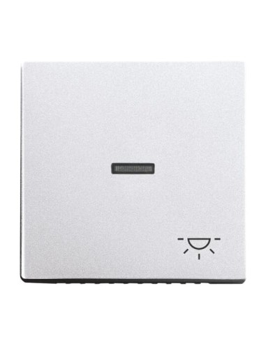 1789 LI-83^KLAWISZ Z SYMBOLEM „ŚWIATŁO” DO PRZYCISKU ZWIERNEGO -FUTURE-ALUMINIOWO SREBRNY