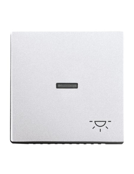 1789 LI-83^KLAWISZ Z SYMBOLEM „ŚWIATŁO” DO PRZYCISKU ZWIERNEGO -FUTURE-ALUMINIOWO SREBRNY