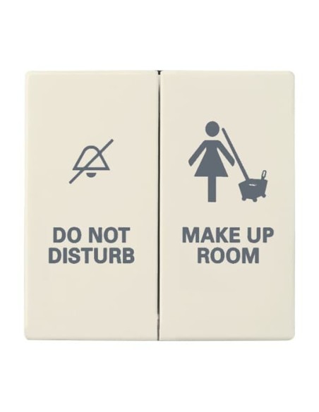 1785 11-82^KLAWISZ Z NADRUKIEM. DO NOT DISTURB MAKE UP ROOM -FUTURE-KOŚĆ SŁONIOWA