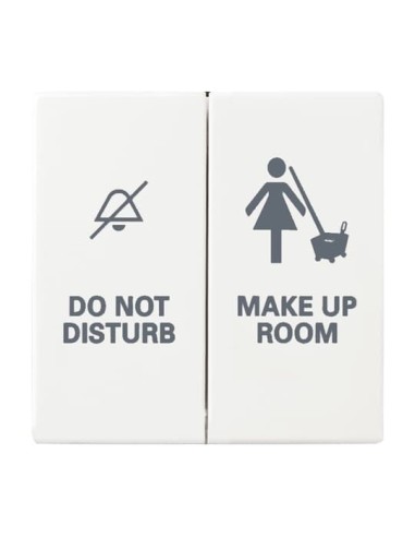 1785 11-84^KLAWISZ Z NADRUKIEM. DO NOT DISTURB MAKE UP ROOM -FUTURE-BIAŁY STUDYJNY