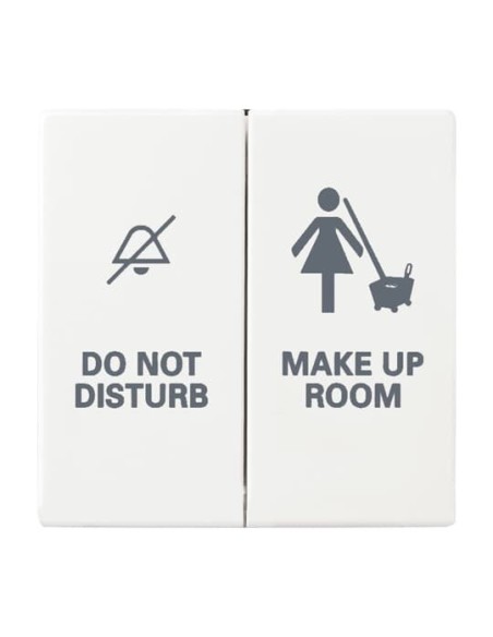 1785 11-84^KLAWISZ Z NADRUKIEM. DO NOT DISTURB MAKE UP ROOM -FUTURE-BIAŁY STUDYJNY