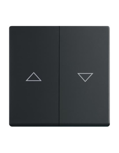 1785 JA-885^KLAWISZ Z NADRUKIEM DO WYŁĄCZNIKA PRZYCISKU ŻALUZJOWEGO. -FUTURE-CZARNY MATOWY