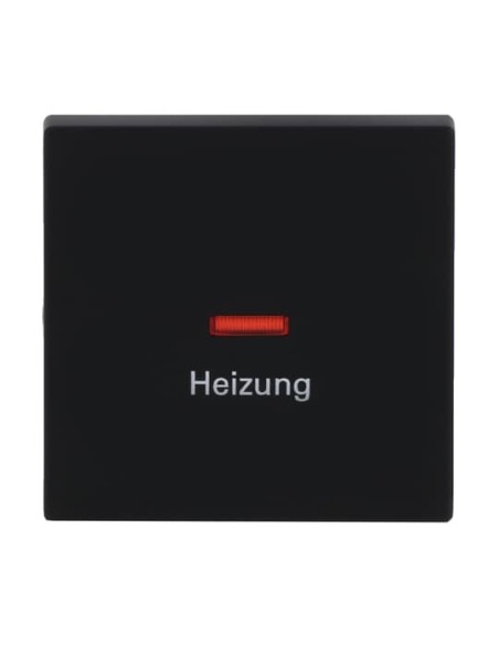 1789 H-885^KLAWISZ POJEDYNCZY Z CZERWONYM OKIENKIEM -FUTURE-CZARNY MATOWY