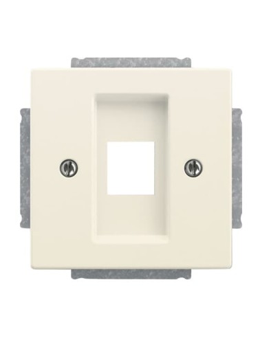 2561-82^Modyłowy nośnik RJ45 pojedynczy kremowy