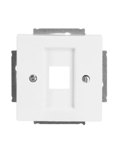 2561-84^Modyłowy nośnik RJ45 pojedynczy biały