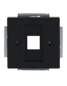 2561-885^Modyłowy nośnik RJ45 pojedynczy czarny mat