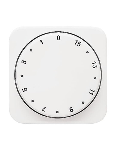 1770-214-102^POKRYWA Z POKRĘTŁEM Z NADRUKIEM DO PROGRAMATORA CZASOWEGO 1070 U. CZAS DZIAŁANIA: 15 MIN. -REFLEX-BIAŁY ALPEJSKI