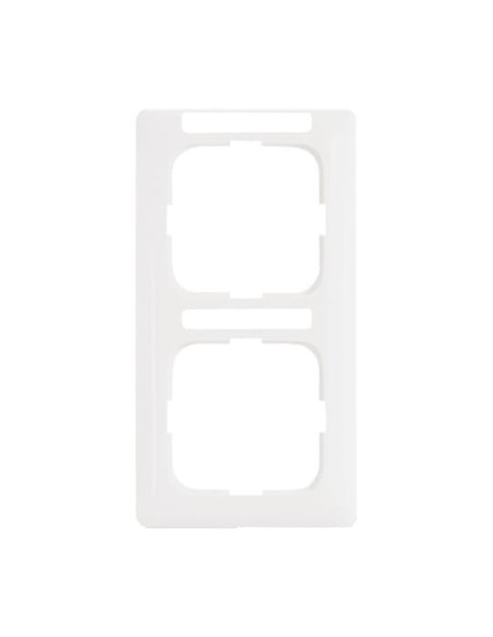 1722 NSKA-214^RAMKA 2-KROTNA Z OKIENKIEM I POLEM OPISOWYM PIONOWY-REFLEX-BIAŁY ALPEJSKI