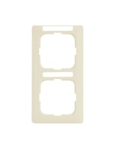 1722 NSKA-212^RAMKA 2-KROTNA Z OKIENKIEM I POLEM OPISOWYM PIONOWY-BUSCH-DURO LINEAR-KOŚĆ SŁONIOWA