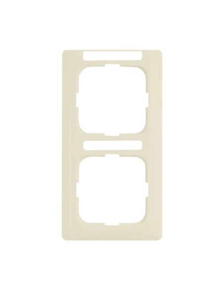 1722 NSKA-212^RAMKA 2-KROTNA Z OKIENKIEM I POLEM OPISOWYM PIONOWY-BUSCH-DURO LINEAR-KOŚĆ SŁONIOWA