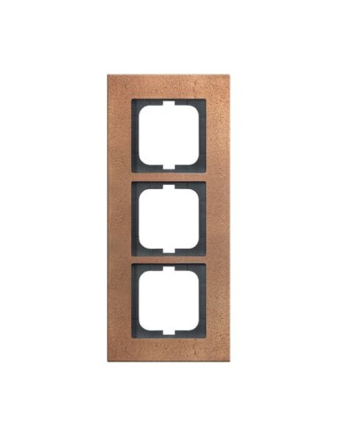 1723-821  ramka 3-krotna  Carat Brąz