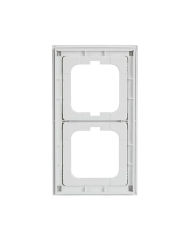 1722-284  ramka 2-krotna  Busch-axcent biały studyjny