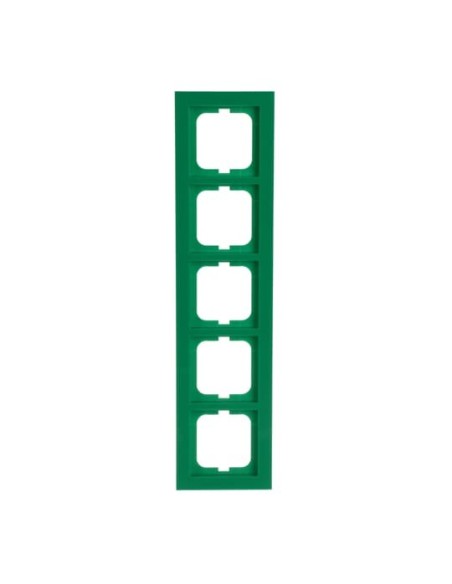 1725-286  ramka 5-krotna  Busch-axcent zielony