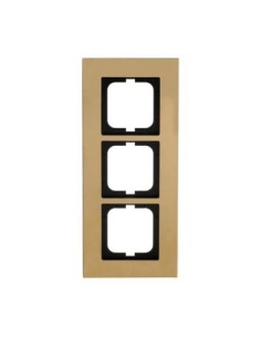 1723-823-101  ramka 3-krotna  Carat Złoty