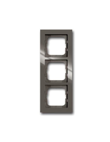1723-291-500  ramka 3-krotna  Busch-axcent szary entree