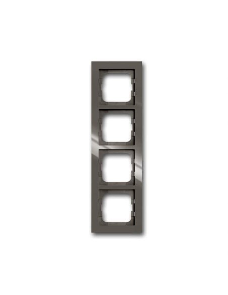 1724-291-500  ramka 4-krotna  Busch-axcent szary entree