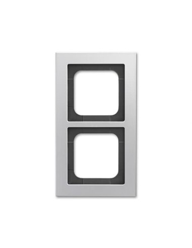 1722-276-500  ramka 2-krotna  Busch-axcent tytan