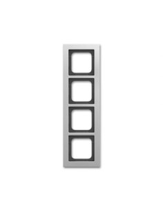 1724-276-500  ramka 4-krotna  Busch-axcent tytan