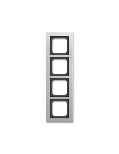 1724-276-500  ramka 4-krotna  Busch-axcent tytan