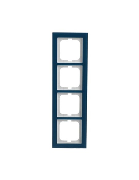 1724-228  ramka 4-krotna  Busch-axcent oszklony ocean