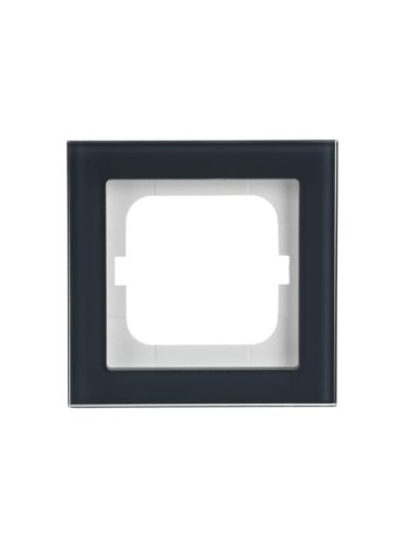 1721-229  ramka 1-krotna  Busch-axcent szklista ostryga