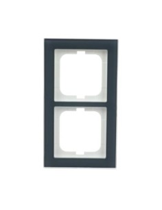 1722-229  ramka 2-krotna  Busch-axcent szklista ostryga