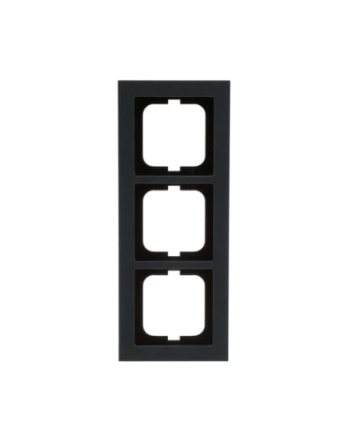 1723-248  ramka 3-krotna  Busch-axcent granatowy papier