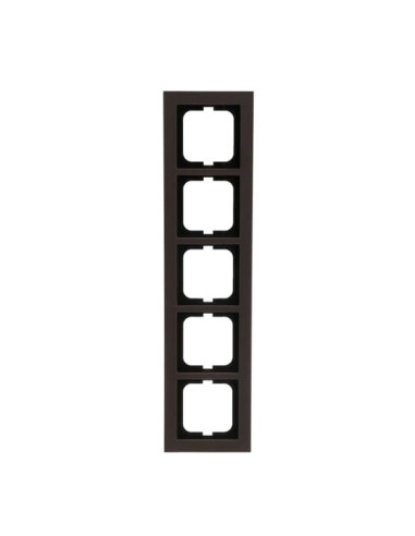 1725-243  ramka 5-krotna  Busch-axcent brązowy papier