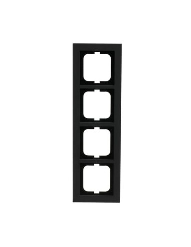 1724-290  ramka 4-krotna  Busch-axcent łupek