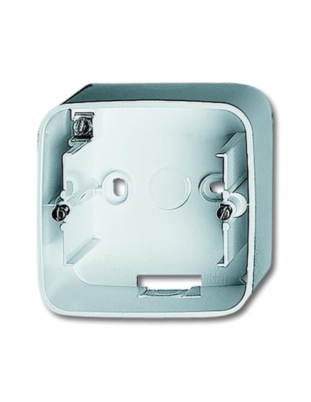 1701-214-500^ADAPTER NADTYNKOWY 1-KROTNY OBUDOWA DO MECHANIZMÓW I POKRYW Z RAMKAMI. -REFLEX-BIAŁY STUDYJNY