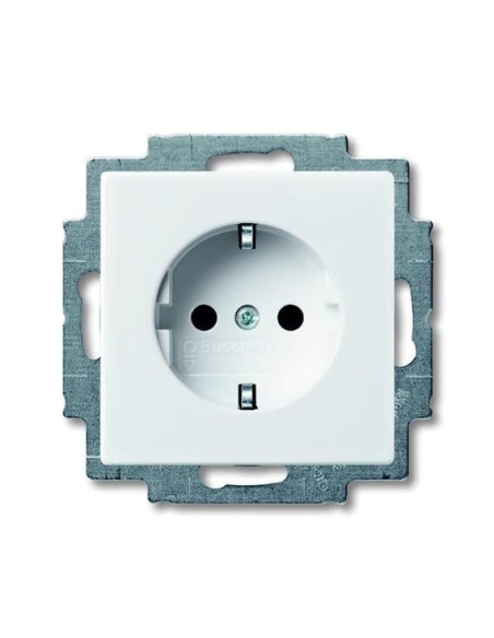 2300 EUC-94-507^GNIAZDO SCHUKO  Basic55 biały alpejski