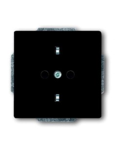 20 EUC-81-500^GNIAZDO SCHUKO Z SZYBKOZŁĄCZAMI. Z UZIEMIENIEM  2P+E. -SOLO-ANTRACYT