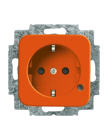 20 EUCBL-14-212^GNIAZDO SCHUKO OŚWIETLENIE KONTROLNE Z DIODAMI LED. -BUSCH-DURO-KOŚĆ SŁONIOWA