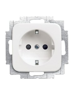 20 EUCBLI-214^GNIAZDO SCHUKO ŚWIATŁO NOCNE ORIENTACYJNE Z DOLNYM PODŚWIETLENIEM LED. -REFLEX-BIAŁY ALPEJSKI