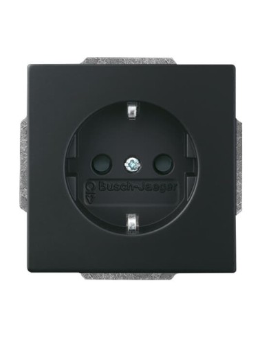 20 EUCBLI-885^GNIAZDO SCHUKO ŚWIATŁO NOCNE ORIENTACYJNE Z DOLNYM PODŚWIETLENIEM LED. -FUTURE-CZARNY MATOWY