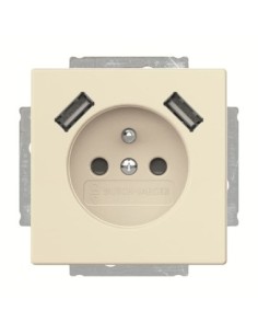 20 MUCB2USB-82-500^Gnazdo 230V z ładowarką 2x USB