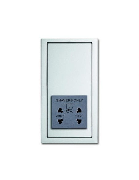 2332 UJBS-866^GNIAZDA DO MASZYNEK DO GOLENIA DO MONTAŻU W PODTYNKOWYCH PUSZKACH MONTAŻOWYCH 3030 I 3031. -PURE-STAL SZLACHETNA