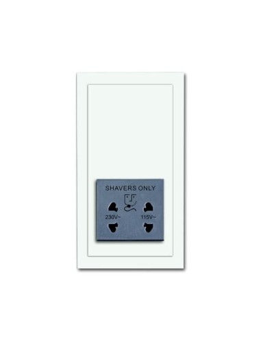 2332 UJBS-884^GNIAZDA DO MASZYNEK DO GOLENIA DO MONTAŻU W PODTYNKOWYCH PUSZKACH MONTAŻOWYCH 3030 I 3031.BIAŁY MATOWY