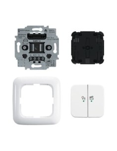 62851 UJ-214-WL  ABB-free@home flex WL  Komplet ściemniacza sensor 2-krotny wkładka flex 64851 U ramka i pokrywy  Reflex SI 214